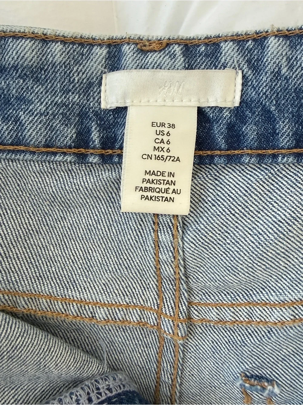 H&M Blue Denim Jean Shorts